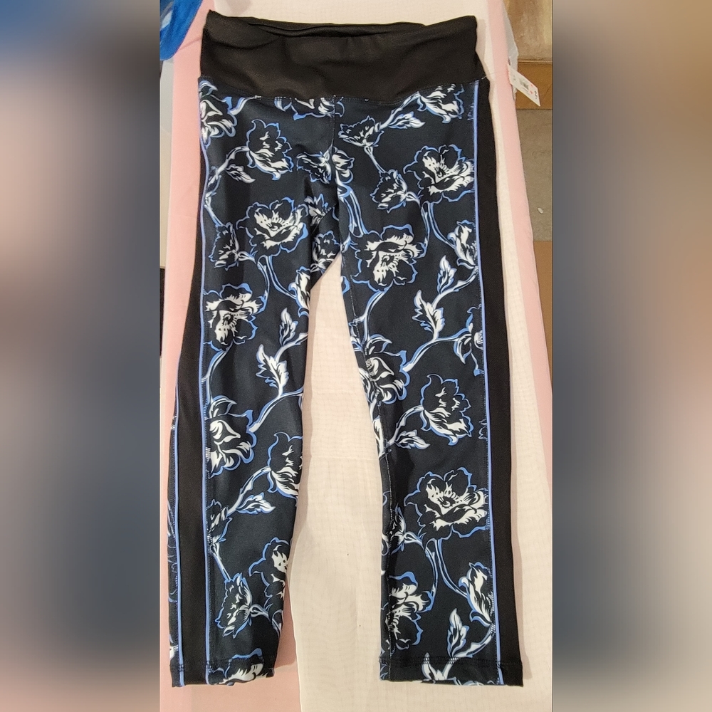 Joe fresh floral  crop leggings